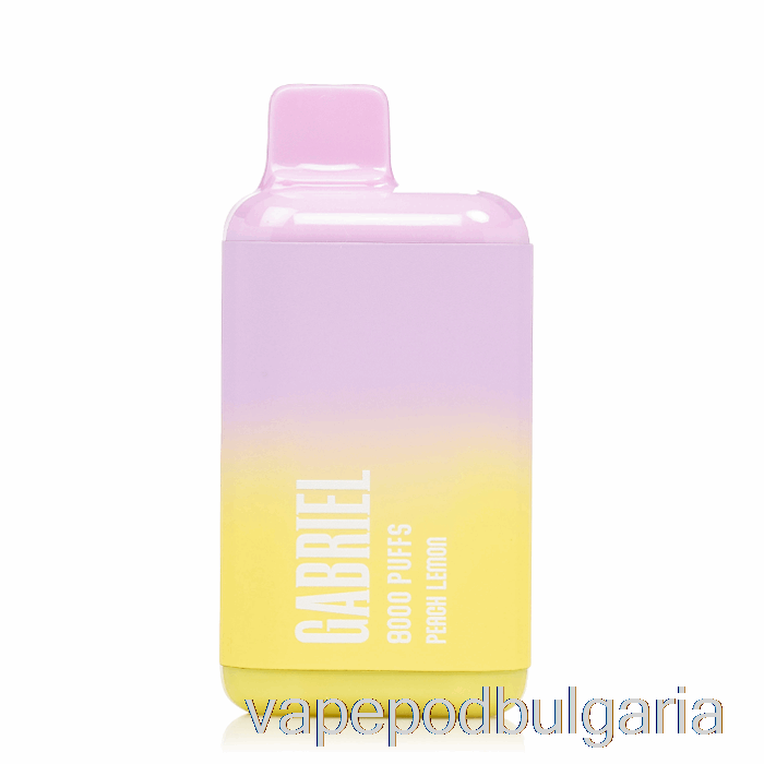 Vape Течности Uwell Gabriel Bf8000 еднократна праскова лимон